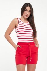 Top damski prążkowany Telma JOOP!. Topy Joop!, m, bez wzorów, prążkowane, bez kołnierzyka, bez ramiączek. Za 289.00 zł.