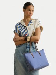 LAUREN RALPH LAUREN Torebka 431916737047 Niebieski. Niebieskie shopper Lauren Ralph Lauren, bez wzorów, z materiału, bez dodatków. Za 609.99 zł.
