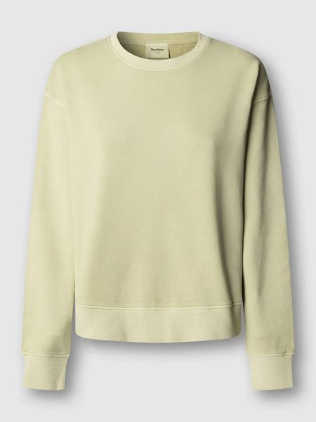 Pepe Jeans Bluza "Malu" w kolorze beżowym rozmiar: L. Brązowe bluzy Pepe Jeans, l, bez wzorów, z jeansu, bez kaptura. Za 164.95 zł.