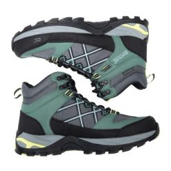 Damskie buty trekkingowe Regatta Samaris III. Zielone trekkingi Regatta, z gumy, trekkingowe. Za 369.00 zł.