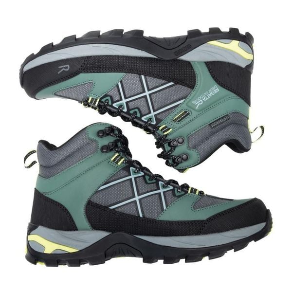Damskie buty trekkingowe Regatta Samaris III. Zielone trekkingi Regatta, z gumy, trekkingowe. Za 515.50 zł.