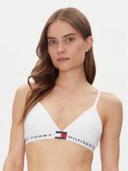 Tommy Hilfiger Biustonosz braletka UW0UW06040 Biały. Białe biustonosze TOMMY HILFIGER, bez wzorów, z bawełny. Za 99.99 zł.