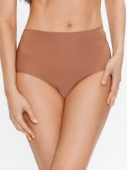 Chantelle Figi klasyczne z wysokim stanem Soft Stretch C26470 Brązowy. Brązowe figi Chantelle, bez wzorów, z syntetyku. Za 49.99 zł.