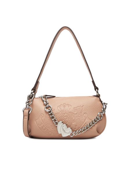 Juicy Couture Torebka CEO-BIJXT8994WVP Różowy. Czerwone torebki klasyczne Juicy Couture, bez wzorów, z materiału, bez dodatków. Za 249.99 zł.