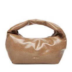 Torebka JENNY. Brązowe torebki klasyczne Jenny, bez wzorów, bez dodatków. Za 129.99 zł.