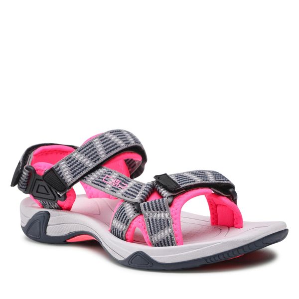 Sandały CMP. Szare sandały CMP, bez wzorów, sportowe, bez obcasa, bez zapięcia. Za 169.99 zł.