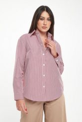 Koszula damska w paski Panfilo MM. Koszule Weekend Max Mara, bez wzorów, bez kołnierzyka, bez ramiączek. Za 869.00 zł.