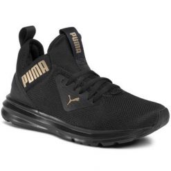 PUMA ENZO BETA WN`S 19244301 Czarny. Czarne obuwie sportowe Puma, ze skóry ekologicznej, bez zapięcia. Za 269.99 zł.