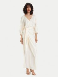 ACCESS FASHION Sukienka wieczorowa 63-3379-357 Kremowy Regular Fit. Białe sukienki ACCESS FASHION, m, bez wzorów, z syntetyku, wizytowe, bez kołnierzyka, bez ramiączek. Za 819.99 zł.