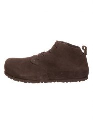 Birkenstock Skórzane trzewiki "Dundee" w kolorze brązowym rozmiar: 41. Brązowe półbuty sznurowane Birkenstock, bez wzorów, eleganckie, bez obcasa, bez zapięcia. Za 207.88 zł.
