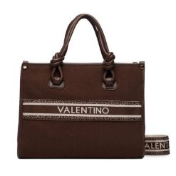 Torebka Valentino. Brązowe torebki klasyczne Valentino, bez wzorów, bez dodatków. Za 619.99 zł.