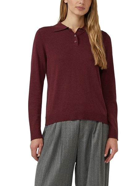 S.Oliver Sweter w kolorze bordowym rozmiar: 38. Czerwone swetry S.Oliver, s, bez wzorów, bez ramiączek. Za 129.75 zł.
