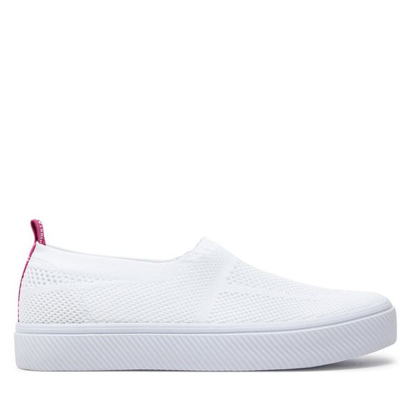 Tenisówki Big Star Shoes. Białe trampki BIG STAR SHOES, bez wzorów, bez zapięcia. Za 139.99 zł.