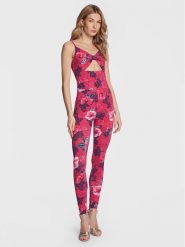 Pinko Kombinezon 100397 A0J6 Różowy Slim Fit. Czerwone sukienki Pinko, xl, bez wzorów, z syntetyku, bez kołnierzyka, bez ramiączek. Za 669.99 zł.