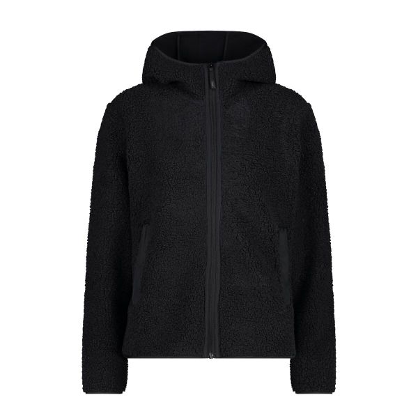 Bluza damska turystyczna CMP 34P0656. Brązowe bluzy CMP, m, bez wzorów, z polaru, bez kaptura. Za 349.99 zł.
