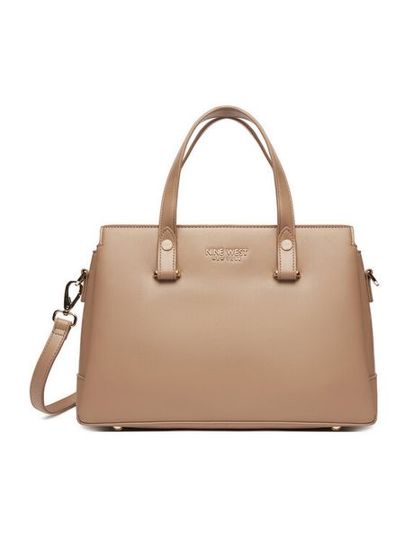 Nine West Torebka CEO-MAINE-LDA8203 Beżowy. Brązowe torebki klasyczne Nine West, bez wzorów, z materiału, bez dodatków. Za 279.99 zł.