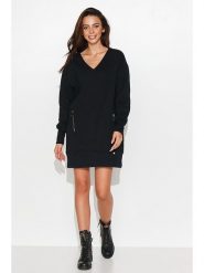 Nominou Sukienka w kolorze czarnym rozmiar: 40/42. Czarne sukienki Nominou, bez wzorów, bez kołnierzyka, bez ramiączek, mini. Za 97.28 zł.