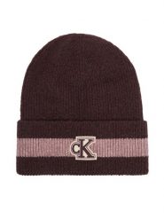Calvin Klein Czapka LV04F8100G Bordowy. Czerwone czapki Calvin Klein, bez wzorów, z poliesteru. Za 209.99 zł.