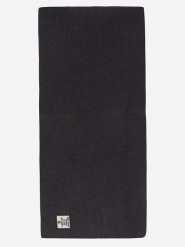 Ecoalf Wełniany szal w kolorze antracytowym - 184 x 42 cm rozmiar: onesize. Czarne szaliki Ecoalf, bez wzorów, ze skóry. Za 189.29 zł.