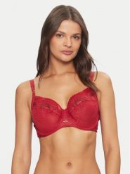 Chantelle Biustonosz z fiszbiną Mystic C11YMU Czerwony. Czerwone biustonosze Chantelle, bez wzorów, z syntetyku. Za 249.99 zł.