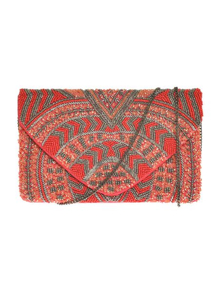 BLE Torebka w kolorze czerwonym - 26 x 17 x 3 cm rozmiar: onesize. Czerwone torby na ramię BLE, bez wzorów, z bawełny, na ramię, bez dodatków. Za 73.95 zł.