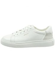 GANT Footwear Skórzane sneakersy "Julice" w kolorze białym rozmiar: 41. Białe trampki GANT Footwear, bez wzorów, bez zapięcia. Za 267.92 zł.