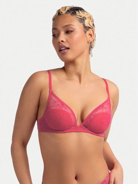 Dorina Komplet biustonoszy z fiszbiną Aurai FXPG0001LA176 Różowy. Czerwone biustonosze Dorina, bez wzorów, z syntetyku. Za 69.99 zł.