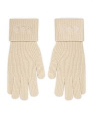 Guess Rękawiczki Damskie AW5405 POL02 Beżowy. Brązowe rękawiczki Guess, z aplikacjami, z dzianiny. Za 119.99 zł.
