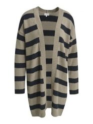 Milano Italy Kardigan w kolorze czarno-szarobrązowym rozmiar: L. Brązowe kardigany Milano Italy, l, bez wzorów. Za 252.99 zł.