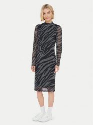 ONLY Sukienka codzienna Erica 15355845 Szary Regular Fit. Szare sukienki Only, na co dzień, xl, bez wzorów, z syntetyku, bez kołnierzyka, bez ramiączek, proste. Za 139.99 zł.