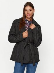 Vila Kurtka przejściowa Dita 14087604 Czarny Regular Fit. Czarne kurtki Vila, bez wzorów, z syntetyku, bez kaptura. Za 129.99 zł.