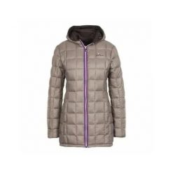 Długa kurtka narciarska damska dwustronna Peak Mountain Awill. Brązowe kurtki narciarskie Peak Mountain, l, bez wzorów, z poliesteru, bez kaptura, narciarskie. Za 391.00 zł.