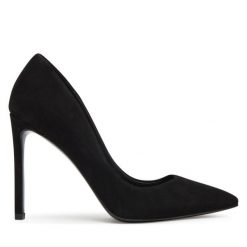Szpilki Aldo. Czarne szpilki Aldo, bez wzorów, bez obcasa, na szpilce, bez zapięcia. Za 259.99 zł.