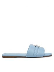 MEXX Klapki R24SS944932 Niebieski. Niebieskie klapki Mexx, bez wzorów, z materiału, bez obcasa. Za 97.99 zł.