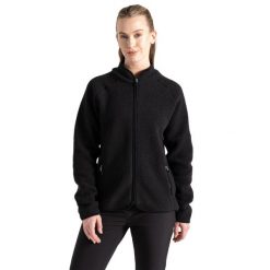 Bluza Polarowa Damska Excursion. Czarne bluzy Dare 2b, l, bez wzorów, z materiału, bez kaptura. Za 298.99 zł.