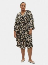 Vero Moda Curve Sukienka koszulowa Nora 10294730 Kolorowy Regular Fit. Sukienki Vero Moda Curve, bez wzorów, z syntetyku, bez kołnierzyka, bez ramiączek, koszulowe. Za 119.99 zł.