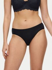 Triumph Figi klasyczne Sense Of Cotton 10224969 Czarny. Czarne figi Triumph, bez wzorów, z bawełny. Za 30.00 zł.