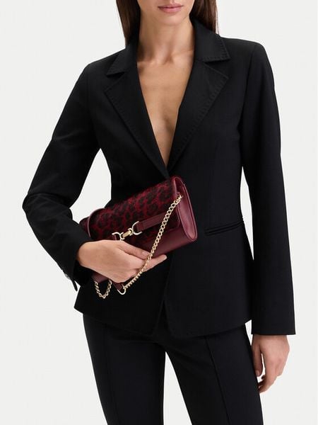 MEXX Torebka EO-MEXX-L-024-10 Bordowy. Czerwone torebki klasyczne Mexx, bez wzorów, ze skóry, bez dodatków. Za 199.99 zł.
