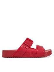 Melissa Klapki Melissa Cozy Connection Slide Ad M 35832 Czerwony. Czerwone klapki Melissa, bez wzorów, z tworzywa sztucznego, bez obcasa. Za 199.99 zł.