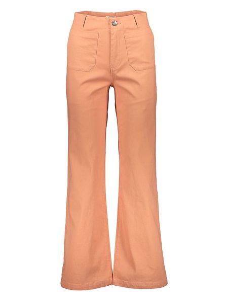 Roxy Dżinsy - Flare fit - w kolorze pomarańczowym rozmiar: W30. Pomarańczowe jeansy Roxy, bez wzorów. Za 91.77 zł.