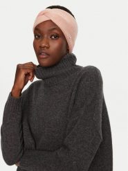 Calvin Klein Zestaw czapka i opaska K60K612622 Różowy. Czerwone czapki Calvin Klein, bez wzorów, z materiału. Za 459.99 zł.