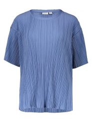 ONLY Carmakoma Bluzka "Ravenna" w kolorze niebieskoszarym rozmiar: L-50/52. Niebieskie bluzki Only Carmakoma, l, bez wzorów, bez kołnierzyka, bez ramiączek. Za 69.99 zł.