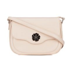 Skórzana torebka w kolorze kremowym - (S)25 x (W)16 x (G)10 cm. Białe torby na ramię Kazar, Wittchen, bez wzorów, z materiału, na ramię, bez dodatków. W wyprzedaży za 289.95 zł.