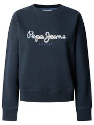 Pepe Jeans Bluza "Maddy" w kolorze granatowym rozmiar: M. Niebieskie bluzy Pepe Jeans, m, bez wzorów, z bawełny, bez kaptura. Za 162.87 zł.