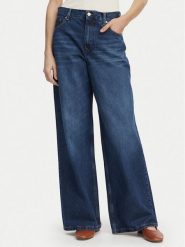 Tommy Hilfiger Jeansy WW0WW48567 Niebieski Loose Fit. Niebieskie jeansy TOMMY HILFIGER, bez wzorów. Za 529.99 zł.