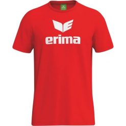 Koszulka promocyjna Erima czerwona junior. Czarne bluzki Erima, m, bez wzorów, z bawełny, klasyczne, bez kołnierzyka, bez ramiączek. Za 219.99 zł.