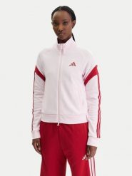 Adidas Bluza House Of Tiro KE5676 Różowy Slim Fit. Czerwone bluzy Adidas, s, bez wzorów, z bawełny, bez kaptura. Za 279.99 zł.