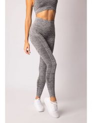 Spaio Legginsy sportowe "Melange" w kolorze szarym rozmiar: S. Szare legginsy Spaio, s, bez wzorów, z materiału. Za 148.95 zł.