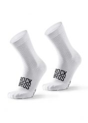 Skarpety rowerowe Rockbros. Białe skarpety ROCKBROS, bez wzorów, z elastanu. Za 51.60 zł.