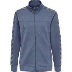 Bluza damska Hummel zip Lmove Classic. Niebieskie bluzy Hummel, xl, bez wzorów, bez kaptura. W wyprzedaży za 252.40 zł.